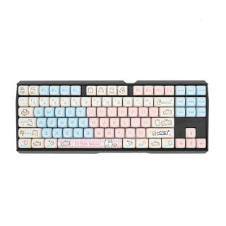 CHERRY MX3.0S 87 Keys 88 Keys 109 Keys Cute Sugar Rabbit Colorway, Custom Mechanical Keyboard