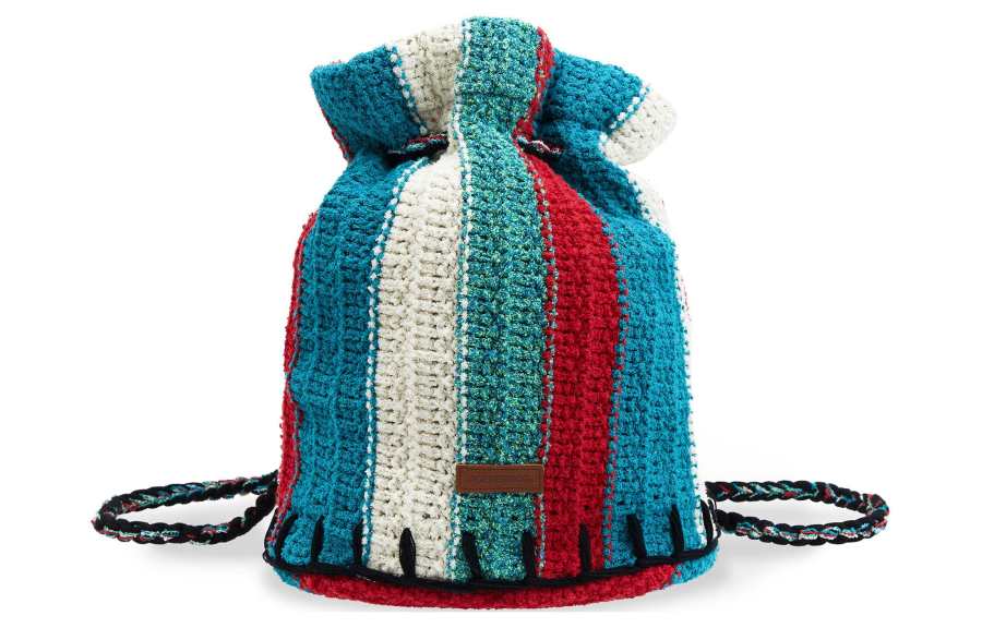 ADER ERROR ADER ERROR Cotton Handbag, Shoulder Bag, Backpack Unisex Blue & Multicolor