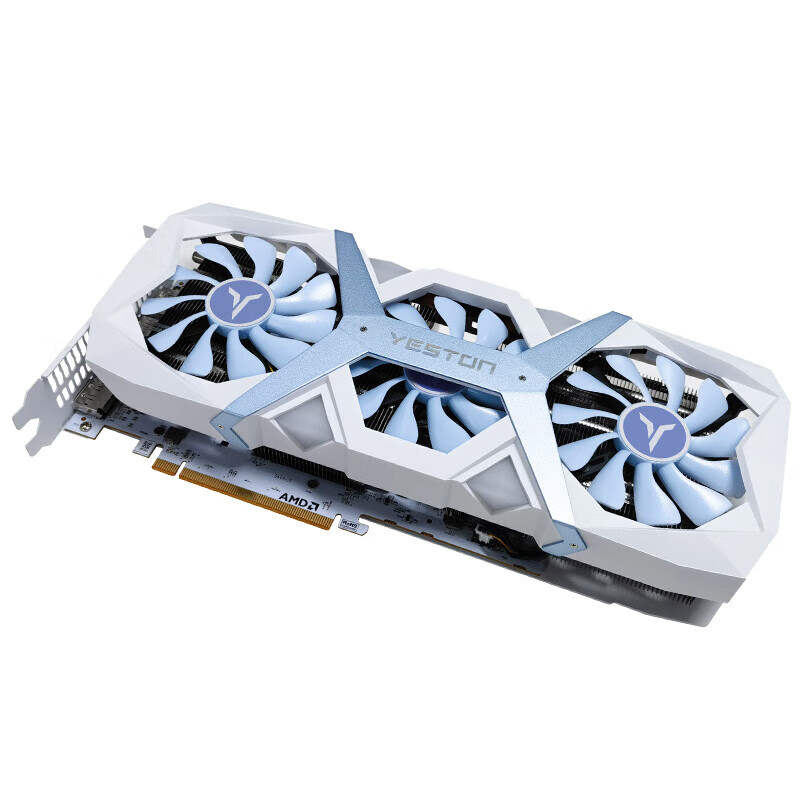 YESTON RX 7600 8G D6 Gaming Pro Gaming Esports Live Streaming Video Clips Independent Graphics Cards
