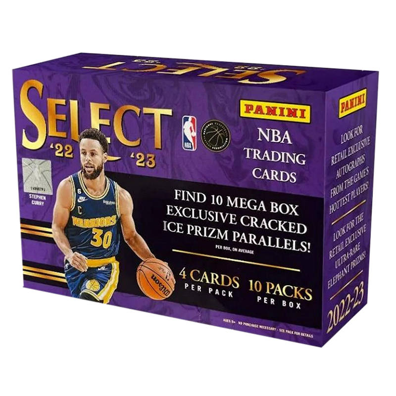PANINI 2022 23 Basketball NBA Star Cards Select Mega Box Sports Cards 1 Box