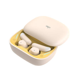 AIGO TJ165 Side Sleeping Design, Soft Horn+Curved Ear Wings, TWS Bluetooth In ear Headphones