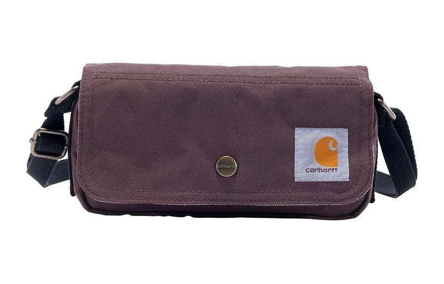 Carhartt Polyester Crossbody Bags Unisex Burgundy