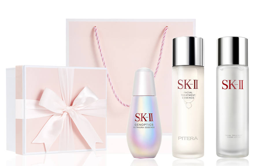SK-II SK II Goddess Water Serums Little Bulb Clear Essence Red Bottle Face Cream Skincare Sets