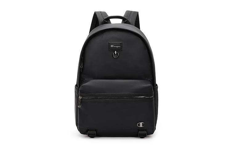 Champion Textile, Synthetic Leather Backpack Medium Unisex Navy Blue/Black/Dark Gray