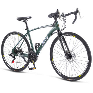 Jeep High Carbon Steel Disc Brake Road Bikes