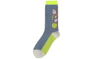 ISSEY MIYAKE Crew Socks Unisex 1 Pack Blue