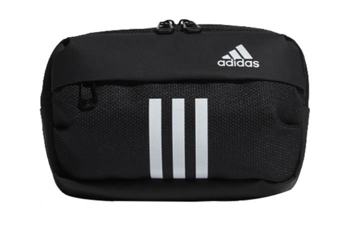 Adidas Adidas Polyester Gym Bag, Shoulder Bag, Crossbody Bag Unisex Pure Black