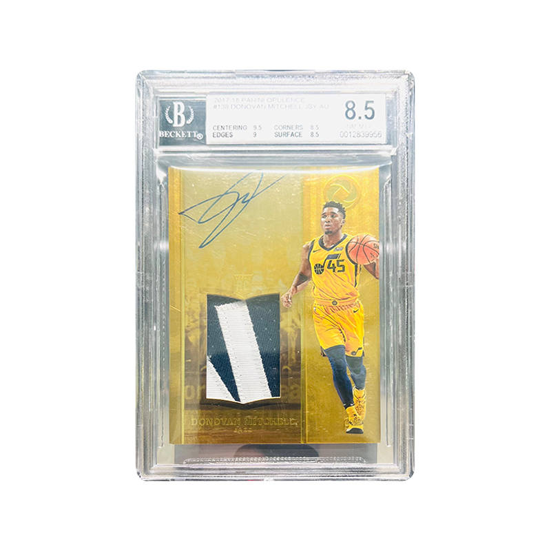 PANINI PANINI Donovan Mitchell Player Card, Standard Condition Pass Graded Cards 1 Pc