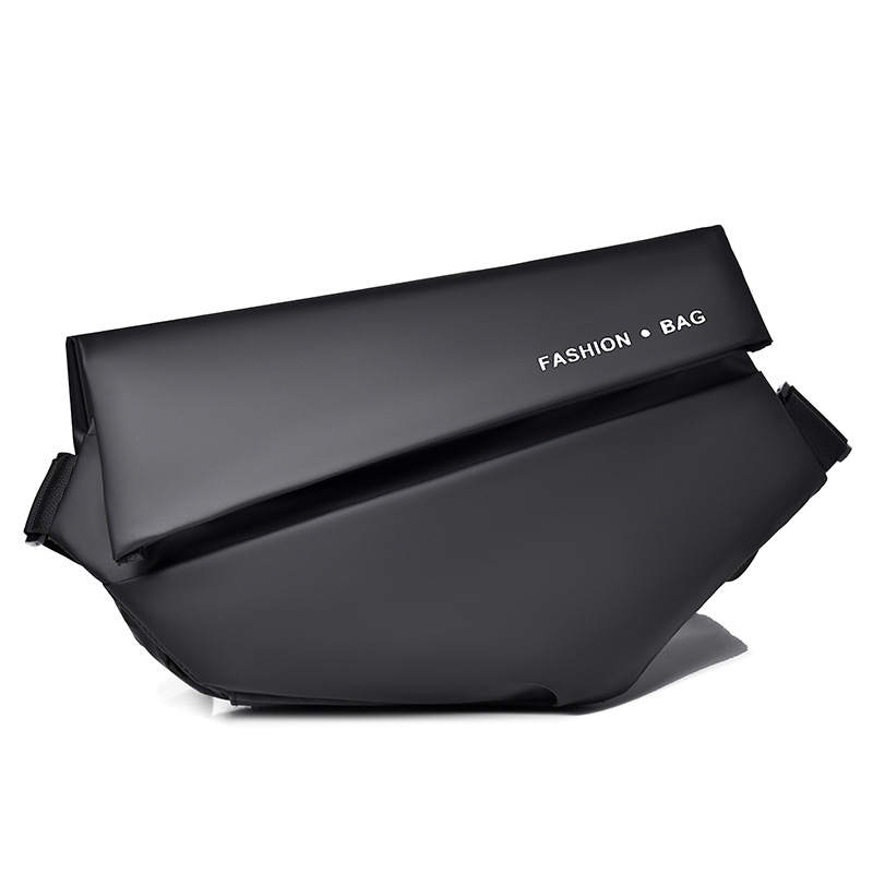 LEXI Oxford Sling Bag Unisex Black/Dark Gray/Black Gray/Black Blue