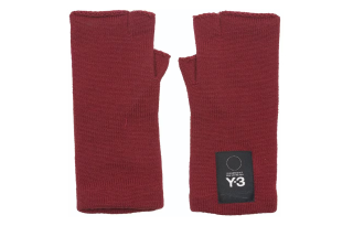 Y-3 Adidas Y 3 Logo Gloves