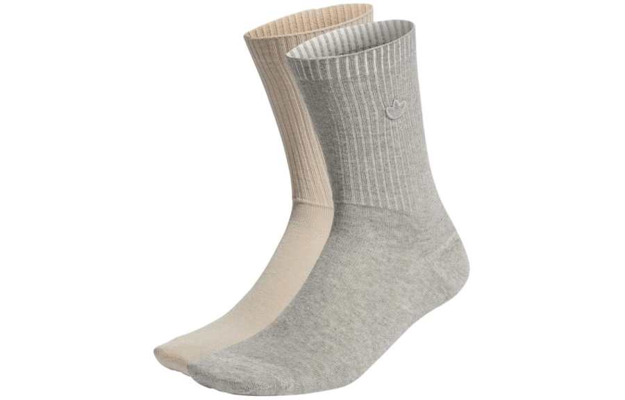 Adidas Originals Premium Essentials Crew Socks 2 Pairs Knee High Socks Men's 2 Pack