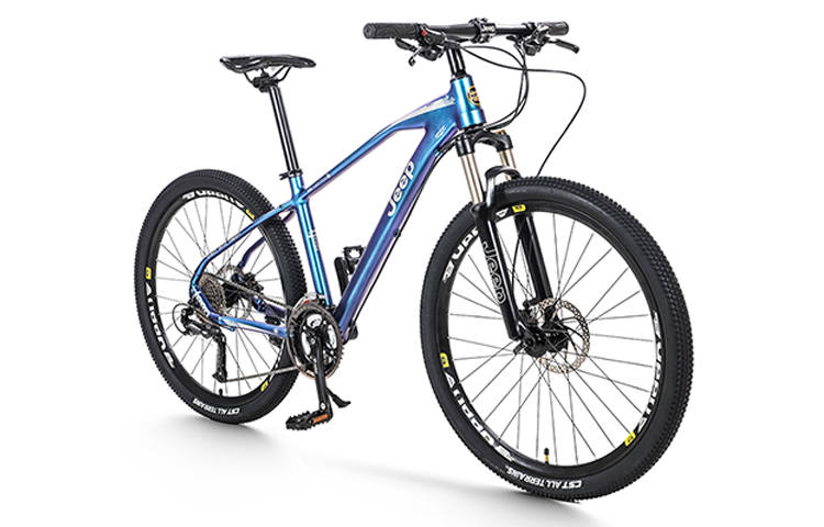 Jeep Forest Trail Mountain Bike Lightweight Aluminum Alloy Disc Brake Mountain Bikes Outdoor Sports Adults