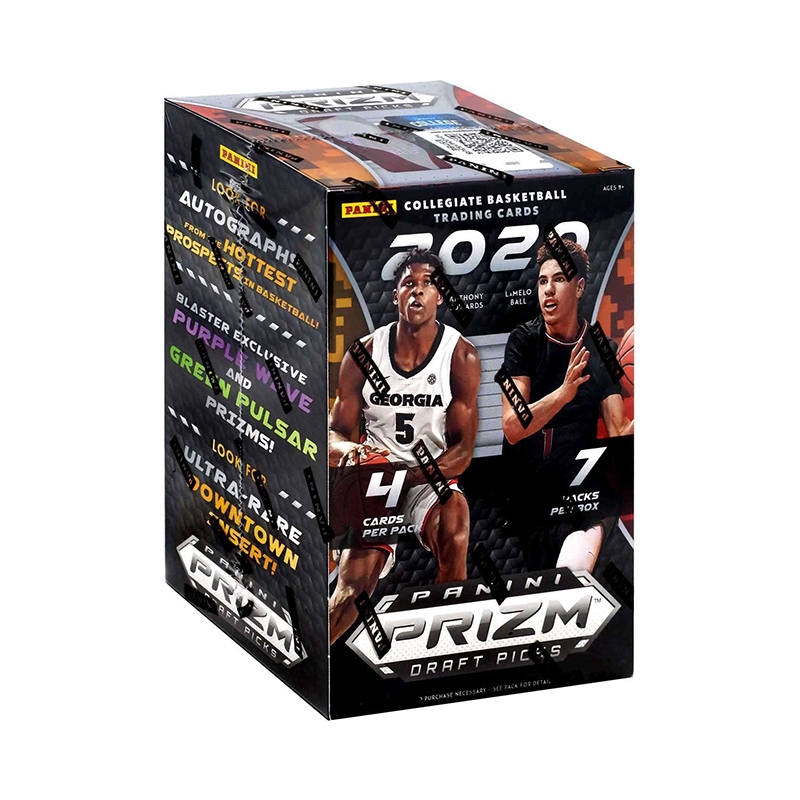 PANINI 2020 Basketball Card Prizm Draft Picks Collegiate Hand Grenade Box Sports Cards 1 Box Included
