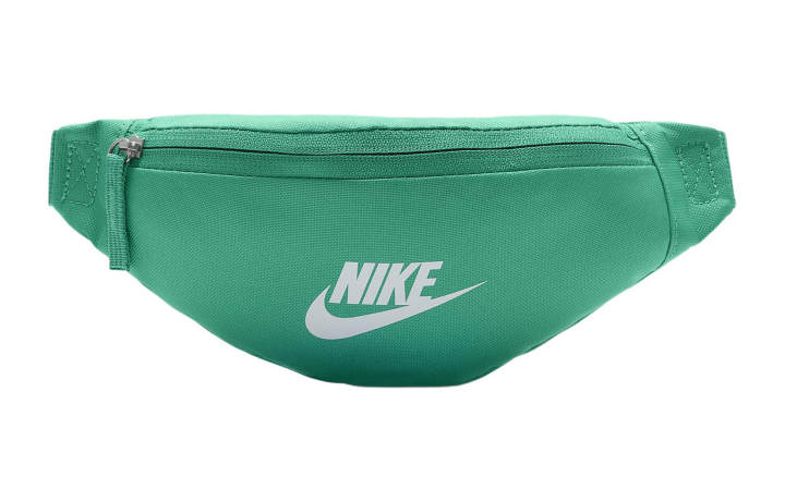 Nike Nike Nylon, Recycled Polyester Material Fanny Pack Regular Unisex Stadium Green & White