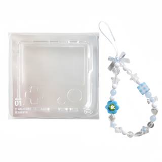 BAICIZHAN E Reader Covers Transparent Diy Blue Beaded Bracelet