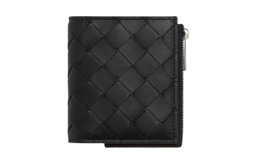Bottega Veneta Zipped Fold Over Wallet