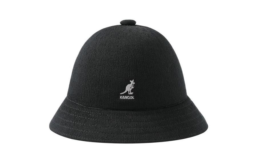KANGOL Modacrylic Bucket Hats Women's Black