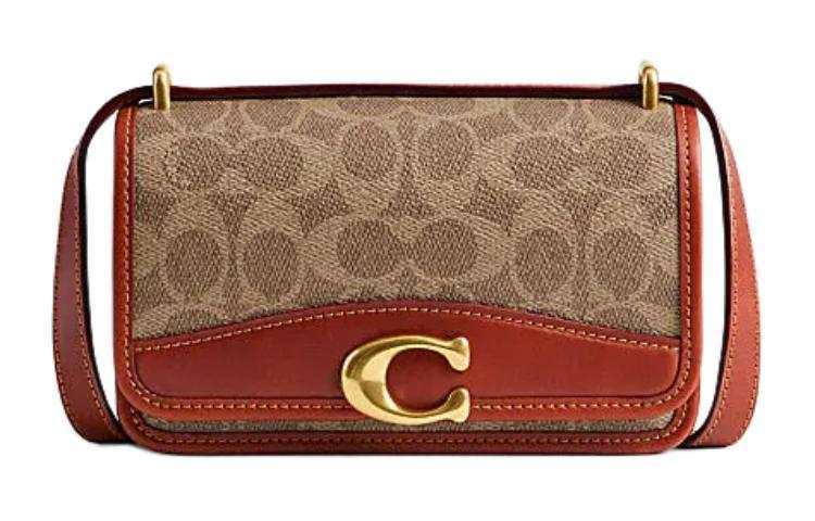 COACH MINT Collaboration Bandit PVC With Cow Leather Small Square Bag, Shoulder Bag, Crossbody Bag Small Women's