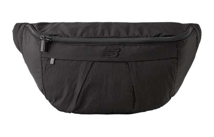 New Balance New Balance Polyester One Shoulder Crossbody Fanny Pack Extra Large Unisex Black