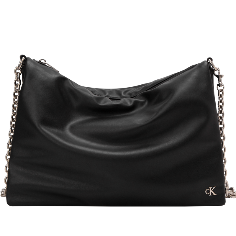 CALVIN KLEIN Synthetic Material Crossbody Bags Medium Women's Space Black