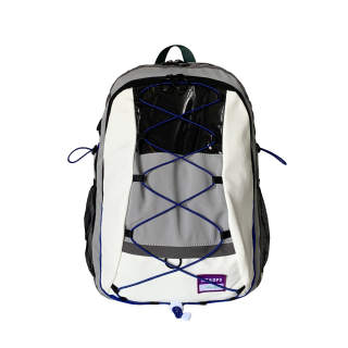 BALANG Nylon Fabric Laptop Backpack Regular Unisex Blue/Purple/Neon Green/Orange Yellow