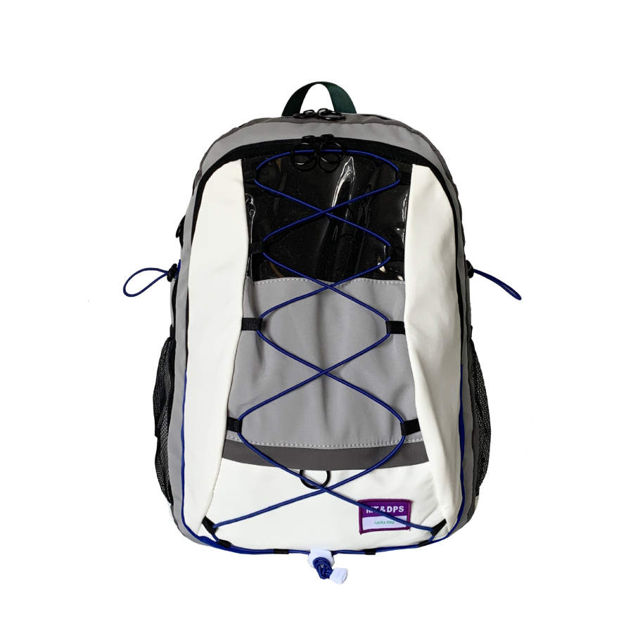 BALANG Nylon Fabric Laptop Backpack Regular Unisex Blue/Purple/Neon Green/Orange Yellow