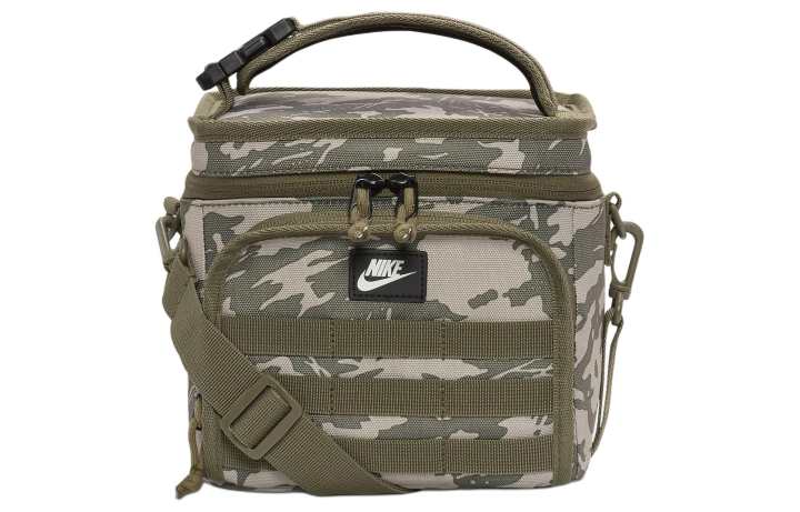 Nike Nike Polyester Handbag, Shoulder Bag, Crossbody Bag Men's Green Camouflage