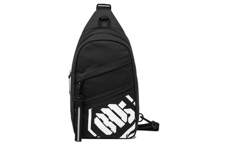 Li-Ning Li Ning Badfive Polyester Shoulder Bag, Sports Bag, Sling Bag Regular Unisex Black