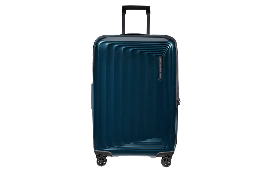 Samsonite SAMSONITE Polycarbonate Travel Suitcase Luggage 25 Inch Unisex Dark Blue