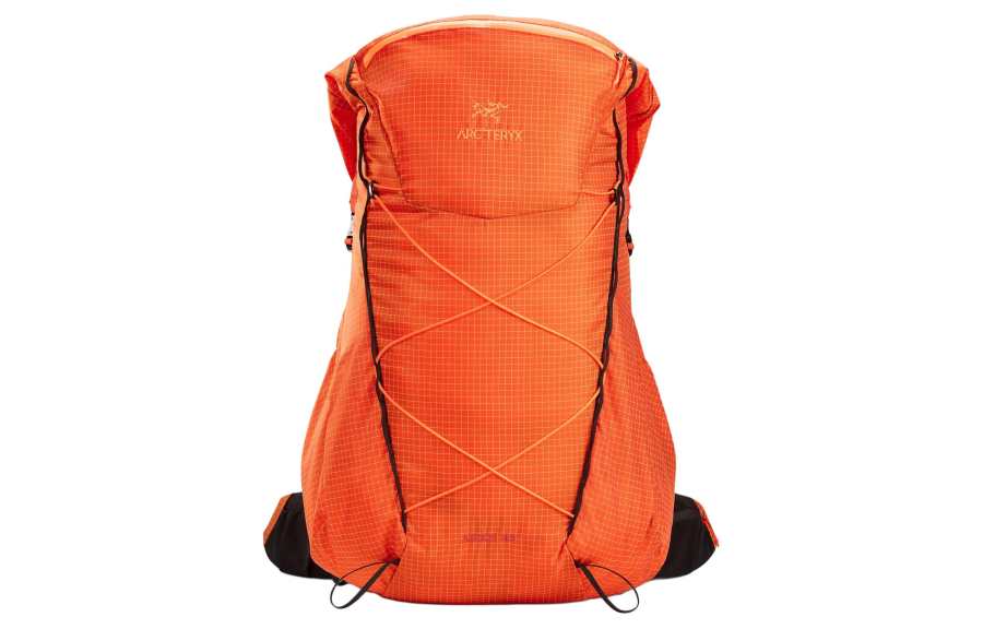 Arcteryx Arc'teryx Outdoor Mountaineering Bag Backpack Nylon Orange Men's