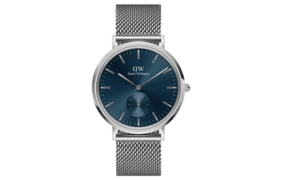 DW/DanielWellington Daniel Wellington CLASSIC Wrist Watches Quartz Movement Stainless Steel Watchband 40mm Blue Dial Men's Watches
