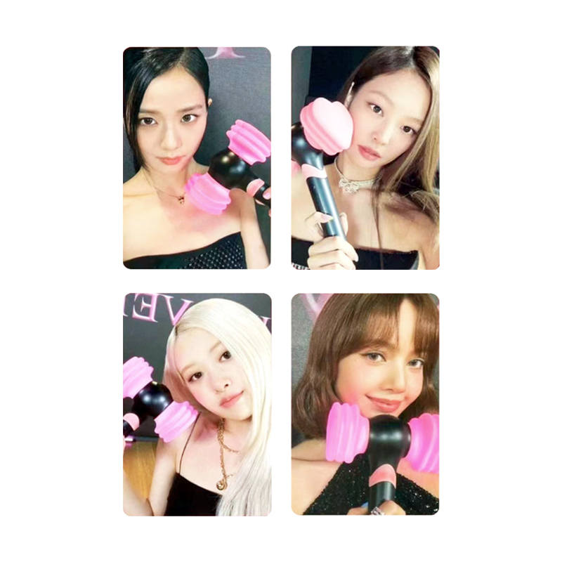 YG ENTERTAINMENT BLACKPINK 4 Pink Hammer Photocards 1