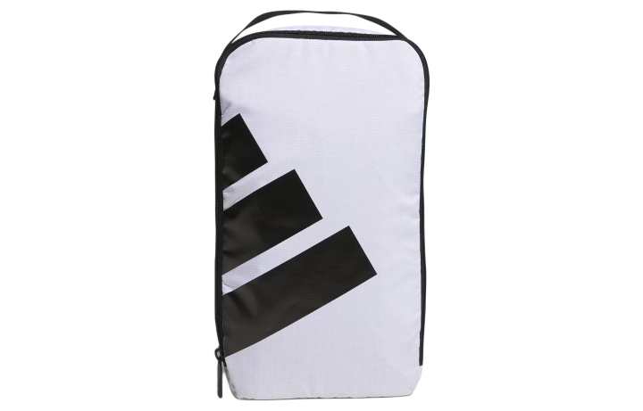 Adidas Adidas Zip Closure Recycled Polyester Shoe Bag Storage Bag Regular Unisex White