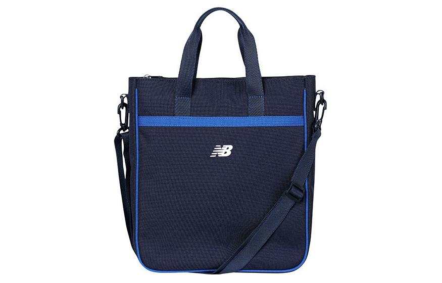 New Balance New Balance Polyester Tote Bag, Shopping Bag, Shoulder Bag, Crossbody Bag, Handbag Regular Men's Blue