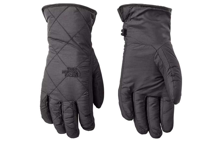 THE NORTH FACE Knit Gloves Women's Brown/Black