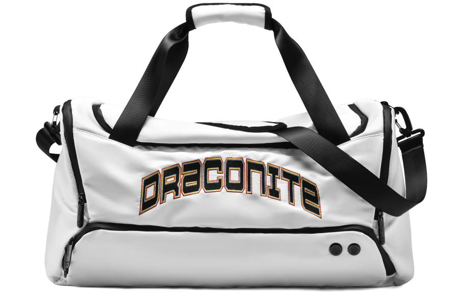DRACONITE DRACONITE Polyester Gym Bag Large Unisex White
