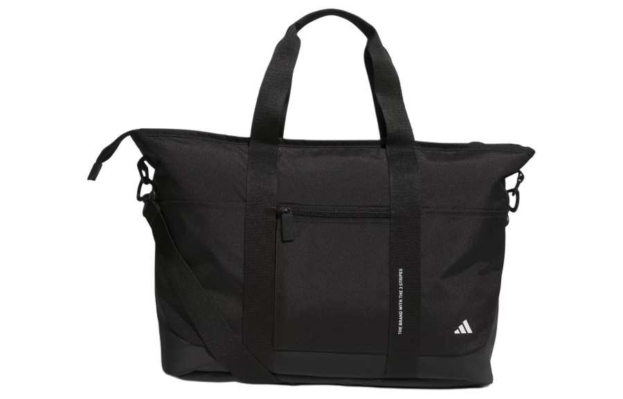 Adidas Adidas Recycled Polyester Tote Bag, Shopping Bag, Shoulder Bag, Handbag Large Men's Black