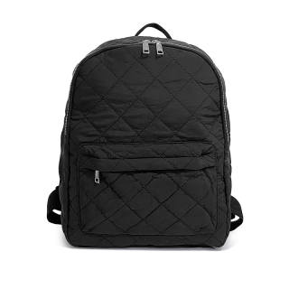 ResNonverba Nylon Backpack Unisex Black/White