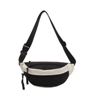 BALANG Nylon Fabric Crossbody Bag Sling Bag Unisex Black/Gray/Light Pink/Dark Red