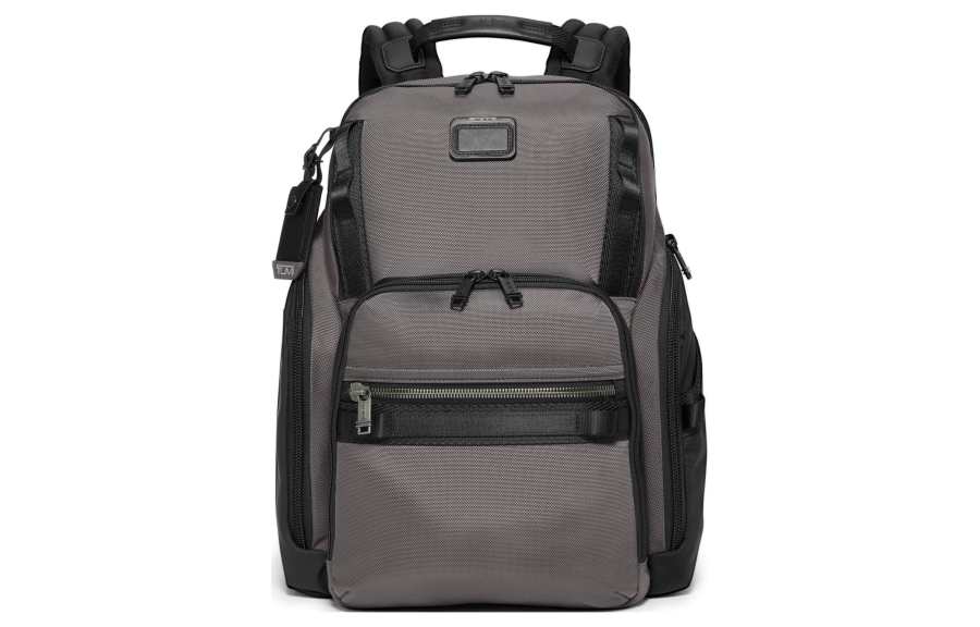 TUMI TUMI Alpha Bravo Nylon Backpack Men's Charcoal Black