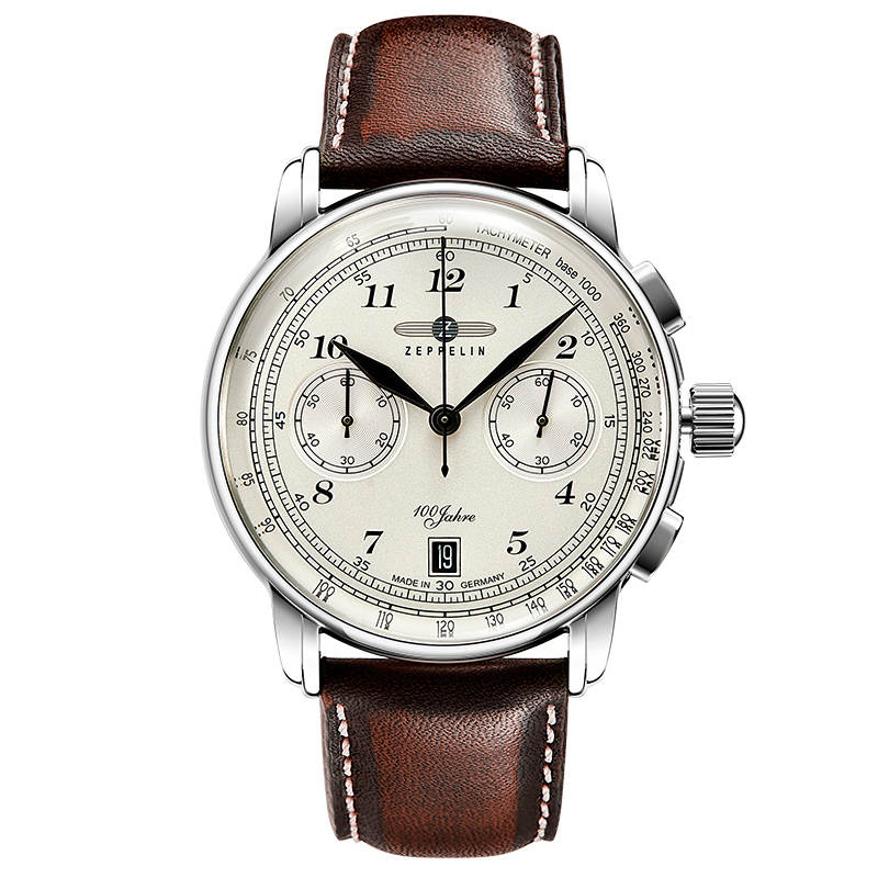 ZEPPELIN Hundred Years Collection Quartz Movement Men's Watches Watch Mother of Pearl Color Watch Dial