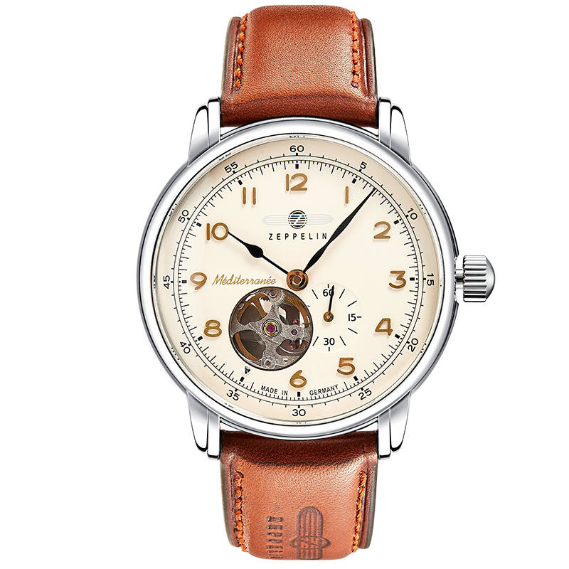 ZEPPELIN Automatic Mechanical Movement Men's Watches Watch Mother of Pearl Color Watch Dial