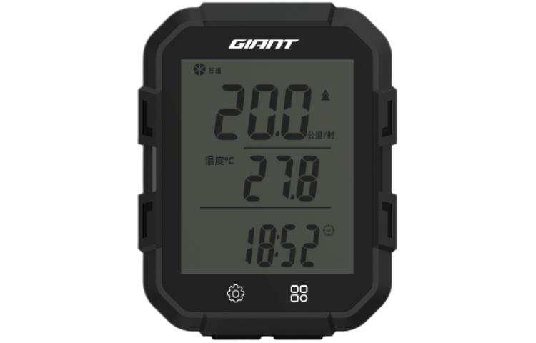 GIANT GIANT Bicycle Speedometers & Accessories Wireless Size Chart Black