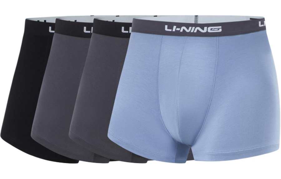 Li-Ning Li Ning Fitness Series Underpants Men's 4 Pack