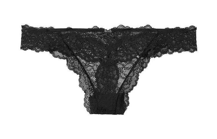 Victoria's Secret Underpants Women's 1 Pack Black