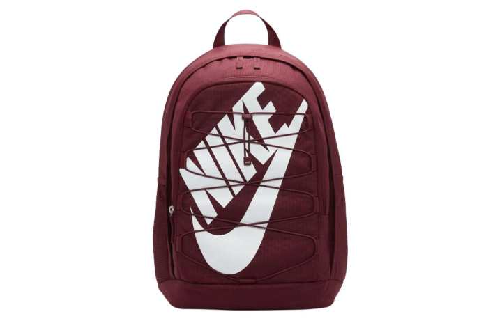 Nike Nike Hayward Polyester Backpack Unisex Dark Beetroot & White