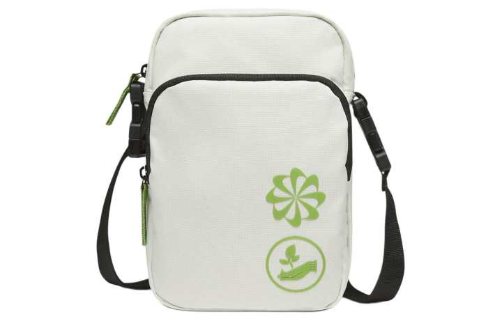 Nike Nike Heritage Fabric Shoulder Bag, Crossbody Bag Regular Unisex Sea Glass Blue & Black & Leaf Green