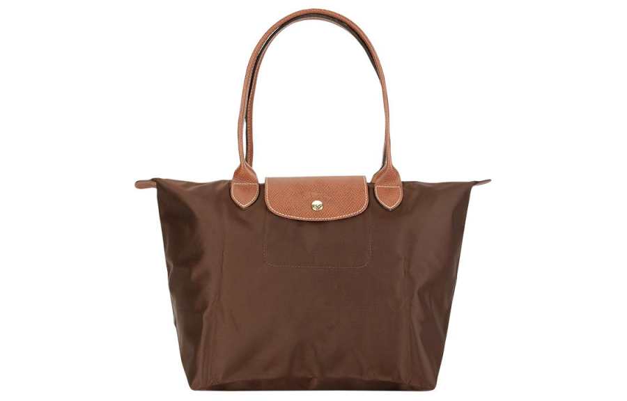 LONGCHAMP LONGCHAMP Le Pliage Polyamide Canvas Dumpling Bag Handbag, Shoulder Bag Regular Women's Ebony