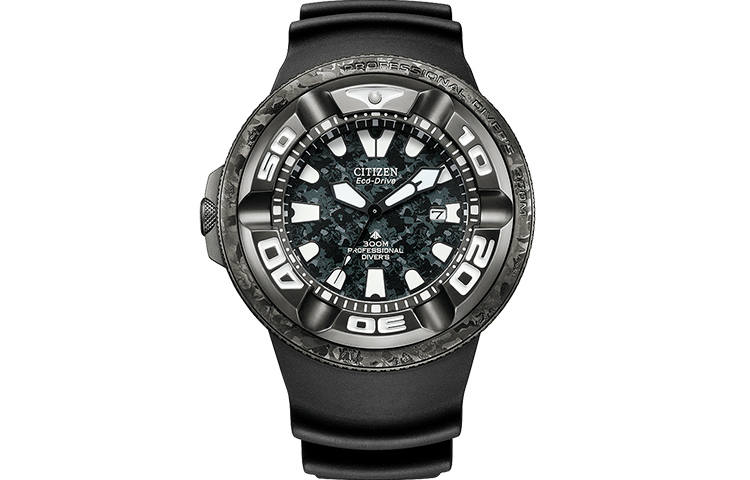 CITIZEN CITIZEN Godzilla Collaboration Limited Edition 300m Waterproof Light Powered Quartz Movement Rubber Strap