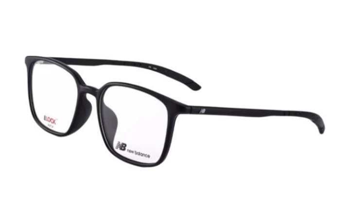 New Balance New Balance Plastic Irregular Shape Eyeglass Frames Unisex Black